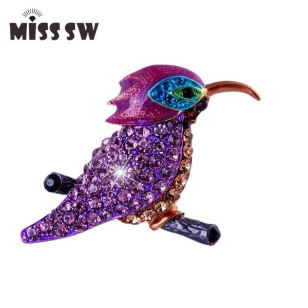 

cute birds formal jewelry brooch pins rhinestone crystal birds popular gifts women brooches wedding fashion brooch jewelry, Gray