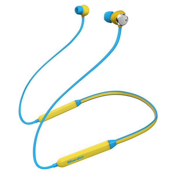 

new bluedio tn active noise cancelling sports hifi bluetooth earphone wireless headset for phones and music with dual microphone
