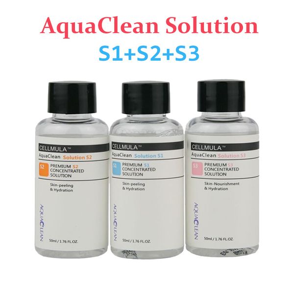

aqua clean solution / aqua peel concentrated solution 50ml per bottle aqua facial serum hydra facial serum for normal skin ing