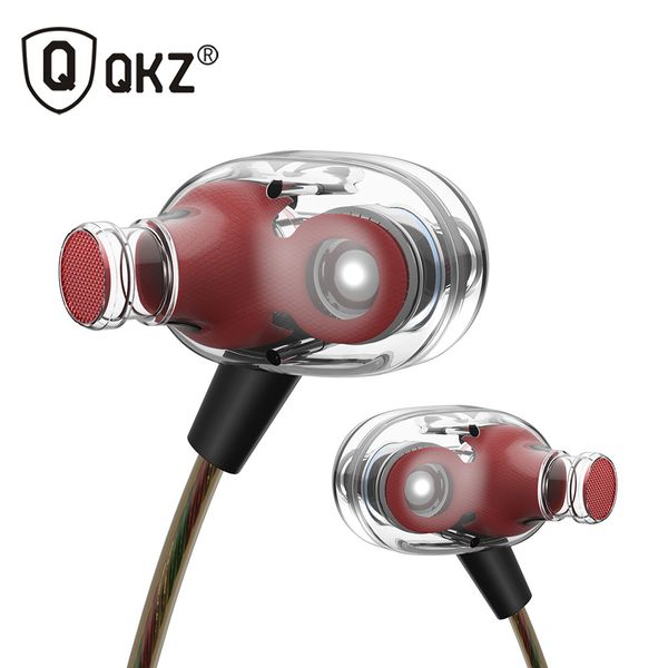 

earphone dual moving coil four unit hifi heavy bass movement monitor headphone
