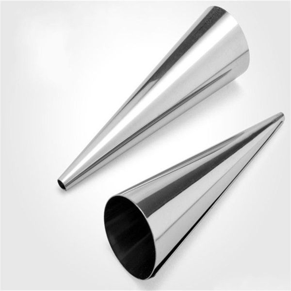 

baking cones mould cake decorating tools spiral baked croissants horn roll tubes small cake mold easy carry 0 9mr cc