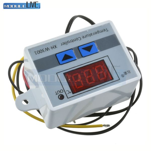 

xh-w3001 w3001 temperature controller digital led temperature controller thermometer thermo switch probe dc 12v