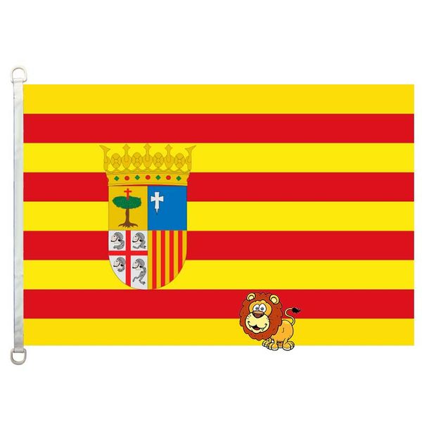 

aragon country flags flag,90*150cm ,100% polyester, banner,digital printing