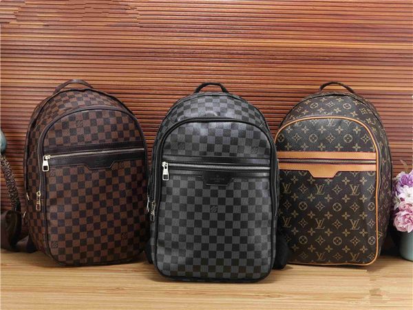 

2018 новых мужчин и женщин моды плед строчки большой емкости рюкзак личности тенденция дизайнер бренда рюкзак путешествия спортивная сумка