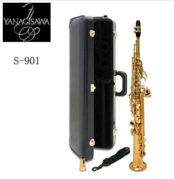 

Прямо 2018 Япония Янагисава S-901 сопрано саксофон высокое качество Янагисава прямо B плоский саксофон Бесплатная доставка