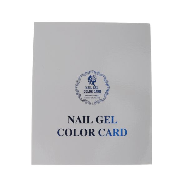 

120 colors nail tip gel polish display book chart high quanlity nail art salon uv white decoration selling, Silver;gold