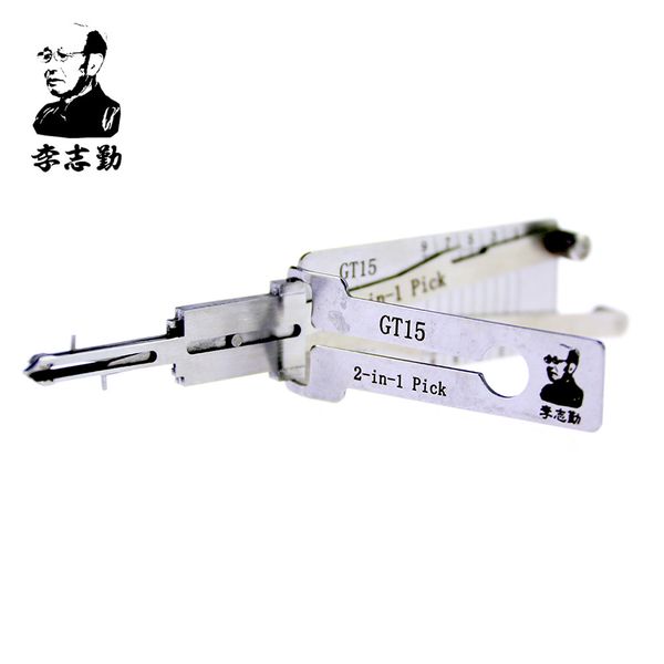 

Mr. Li's Original Lishi GT15 2in1 Decoder and Pick - Best Automotive Locks Unlock Tools on the Market