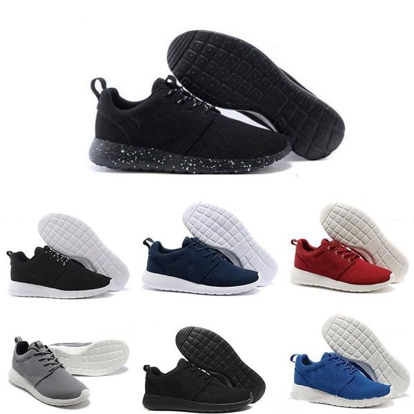 

2018 New Runs Inked Black White Women Running Shoes For Men London Olympic ruche Run Sneakers Sport Shoes Trainers US5.5-11