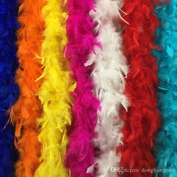 

dlm2 2020 feather boa 180cm burlesque showgirl hen night fancy dress party dance costume accessory wedding diy decoration 17colors z903