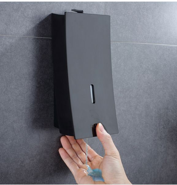 

wall mount liquid soap dispenser shampoo dispensers hand for sink bathroom washroom manual syringe gun