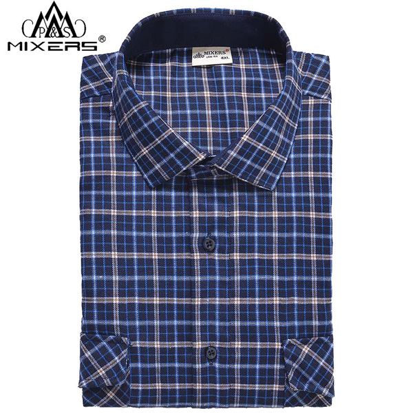 

2018 autumn winter men's flannel shirts slim fit two chest pockets men's plaid casual flannel shirt men long sleeve, White;black