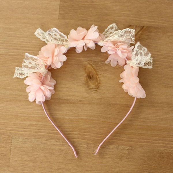Infant Baby Girls Baptism Hair Hoop New Toddler Christening Hair