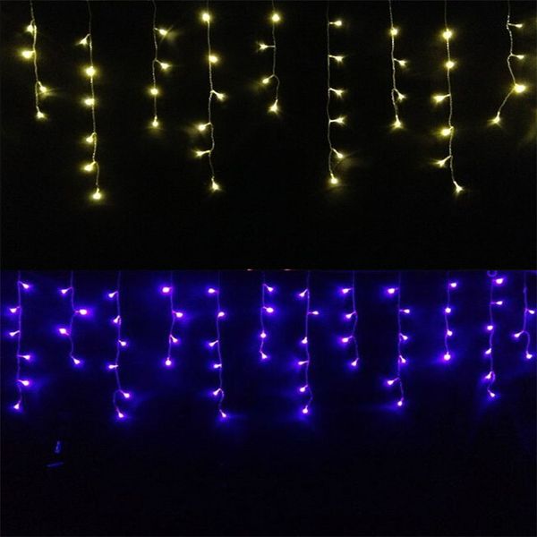 

Рождественская гирлянда LED занавес сосулька строка свет 4.5 м 100Leds крытый падение п