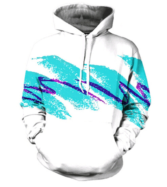 

fashion men/women the 90s jazz solo paper cup funny 3d printed crewneck sweatshirt hoodies fashion casual hoodies h01, Black