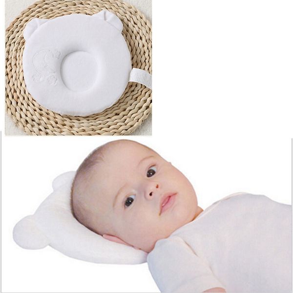 Memory Foam Forming Pillow Velvet Pillow Prevent Flat Head Baby