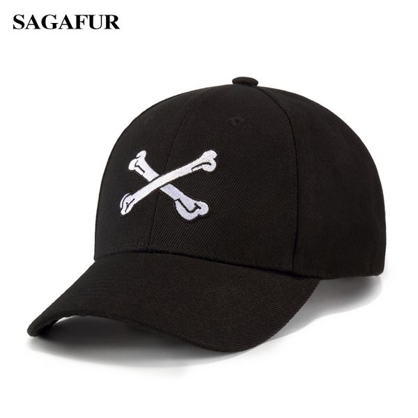 

sagafur embroidery cross bone girls black hat baseball hats boy outdoor causul new fashion popular summer male fitted caps, Blue;gray