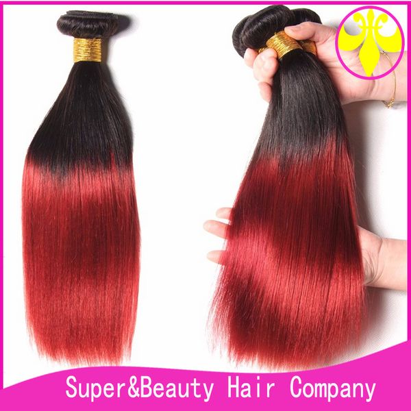 Grade 5a India Hair Red Color Ombre Beautiful Straight Hair Best Human Hair Weaves Best Wet And Wavy Human Hair Weave From Qwk123 88 45 Dhgate Com
