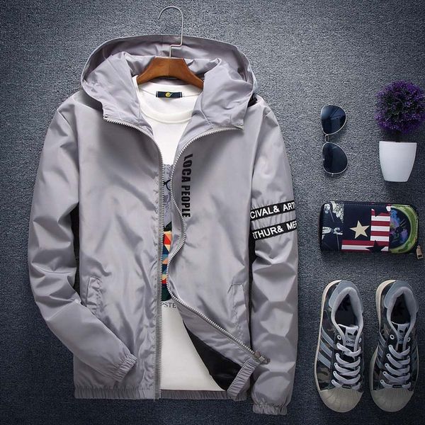 

Plus Size S-4XL Fall Hoodie Jacket Windbreaker Mens Designer Fashion Hoodies Outwear Sports Coat Long Sleeve Outwear
