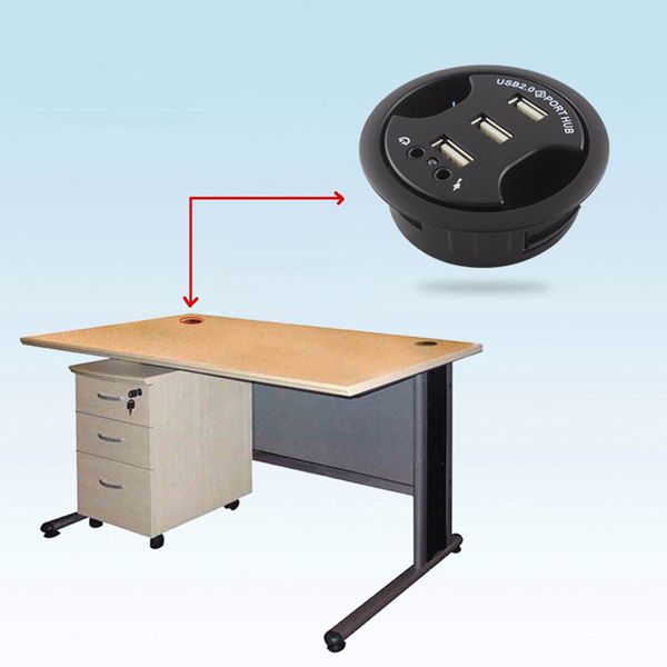 Grosshandel Berg In Desk 3 Port Usb 2 0 Hub Adapter Und Externen