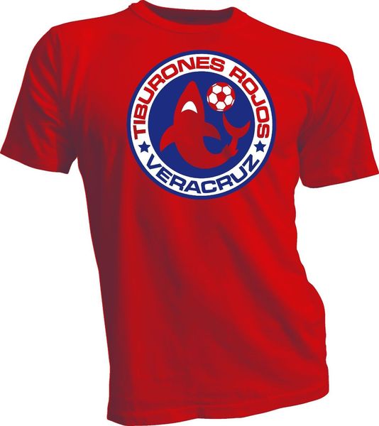 

Tiburones Rojos de Veracruz Liga MX Мексика Футболка футбола КРАСНАЯ Футболка NEW s