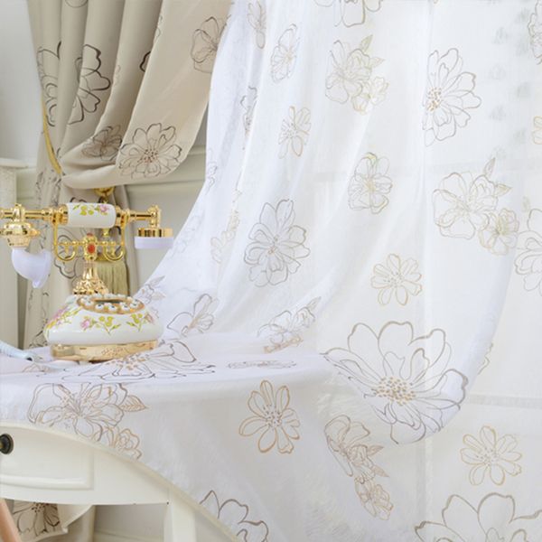 

экология штора современного цветок окно blackout занавес для гостиной спальни кухни обработка окна shading панель