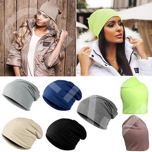 

beanie hat men ladies knitted cotton winter oversize slouch hat cap