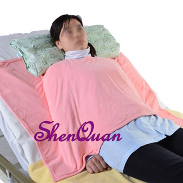 Warm Soft Comfort Caring Pink Blanket Keep The Shoulder Warm When