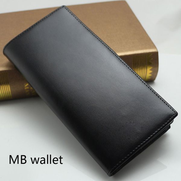 

Luxury MB designer famous luxury Genuine Leather mens wallets men Bi-Fold clutch purses credit card holder Suit money clip Wallet