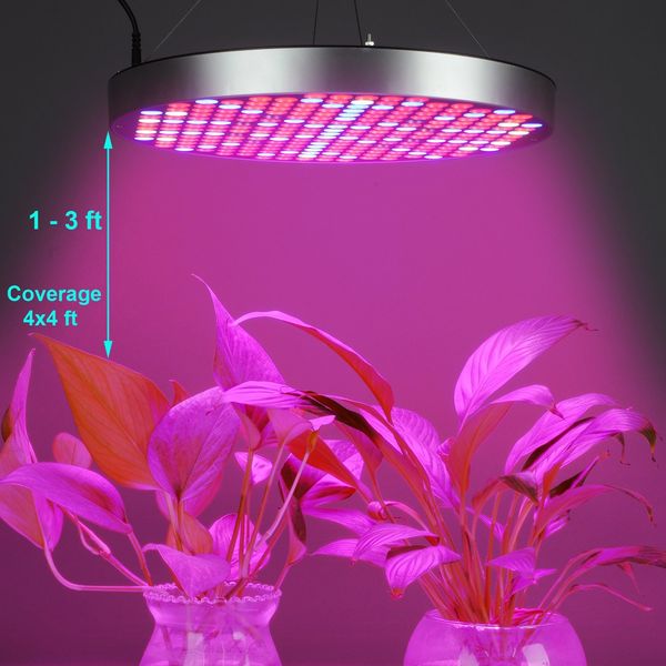 

45w smd 2835 led grow light 3red 4blue ir uv full spectrum lamp ac85-265v hydroponic plant flower garden greenhouse ing