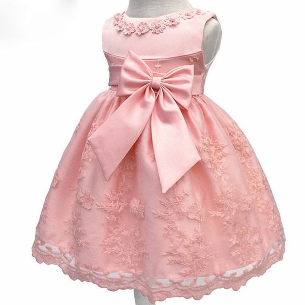 

baby girls dress for girl princess party dress infant christening gown 1 year birthday dress christmas carnival costume for kids, White