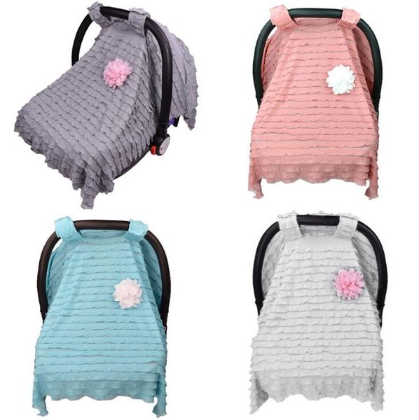 2019 Baby Car Seat Cover With Lovely Flower For Newborn Cat Canopy Infant Basket Stroller Accessories From Yiwuyobe 4 46 Dhgate Com