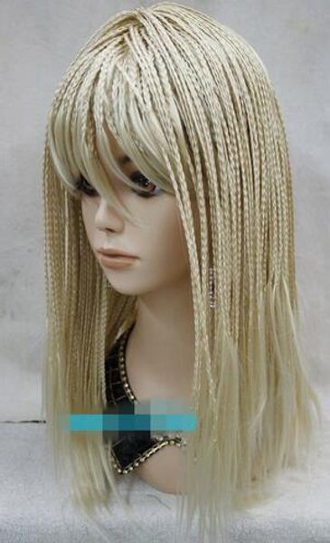 LYCS Vendita a buon mercato cosplay di feste danzantiNuova moda calda sexy affascinante trecce lunghe tessute a mano per capelli da donna Parrucche piene