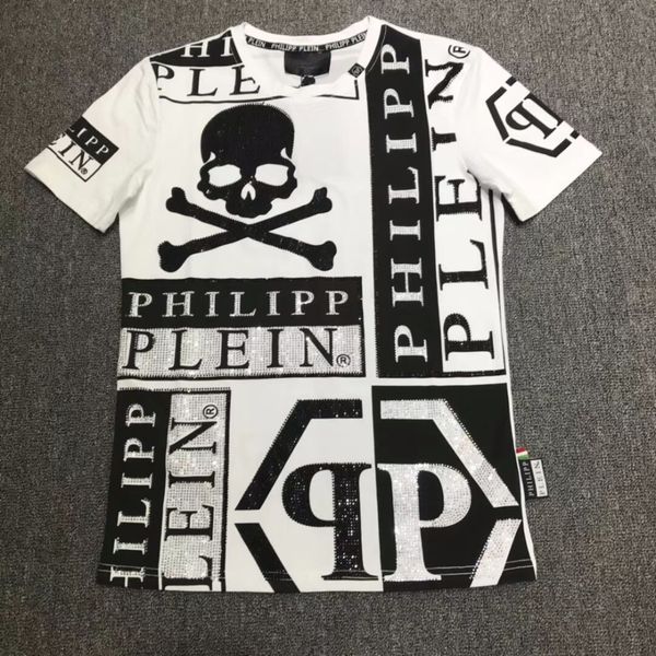 

2018 новый мужской высокого класса с коротким рукавом шею T-shirt01#