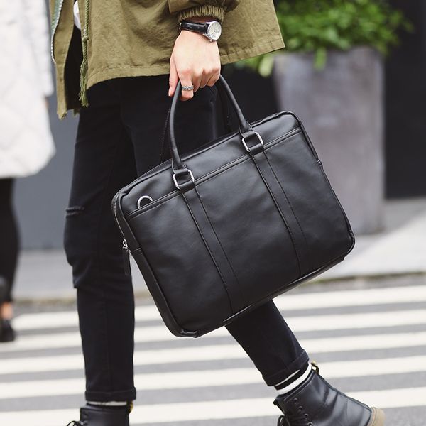

tidog new business casual fashion handbag bag single shoulder bag briefcase