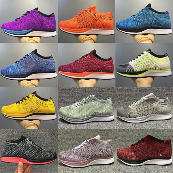 

with shoe box men running shoes racer red wine light blue red with white breathable sports shoes