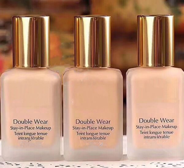 

Item double wear foundation liquid 30ml tay in place makeup 1oz intran ferable 3 color liquid foundation