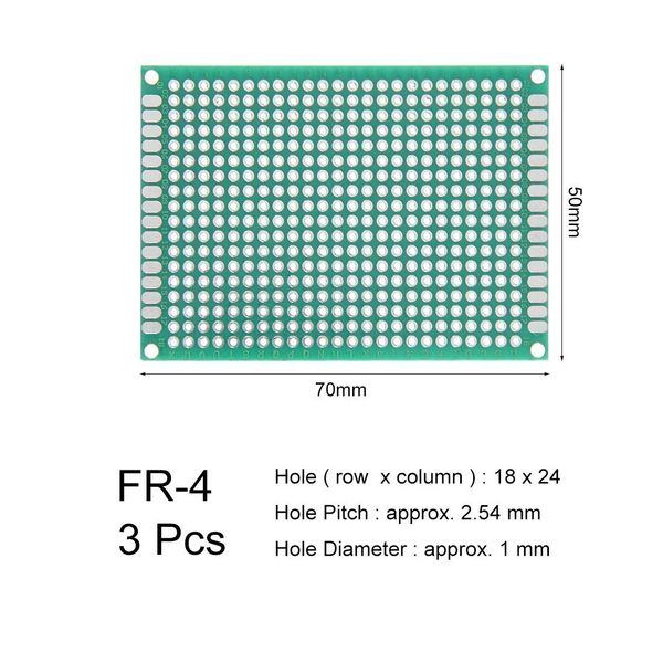 Double Face Prototype PCB Carte de Circuit Imprimé Universelle 