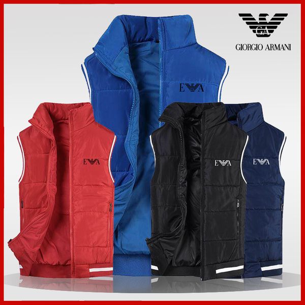 

2017 Марка Мужчины Зимние Куртки Повседневная Толстые Жилеты Мужчины Без Рукавов Т