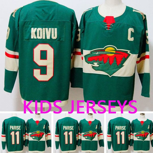 minnesota wild youth hockey jersey