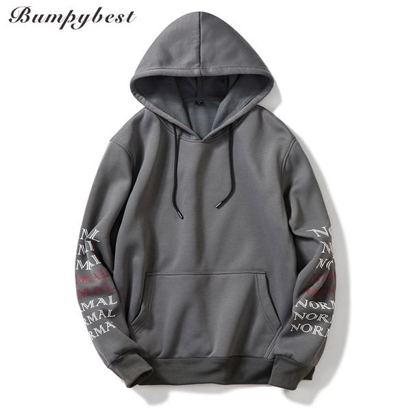 

bumpybeast 2018 осень зима новый толстовка мужская россия / сша размер мужские толстовки толстовка мужской хип-хоп письмо толстовка с принто, Black