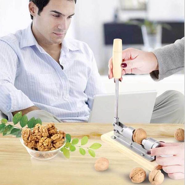 

eco friendly nut cracker nut bolt mechanical sheller walnut nutcracker nut cracker fast opener kitchen tools fruits and vegetables