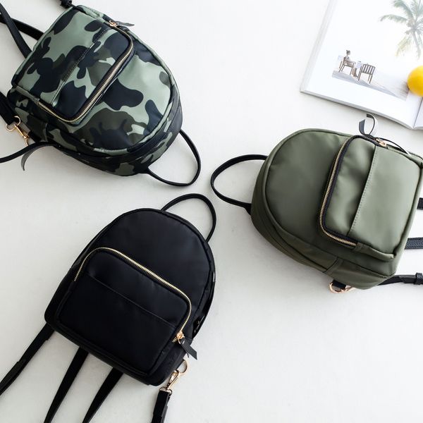 

oxford small designer backpack for women school backpacks mini casual daypack feminine mochila camouflage girls school bag