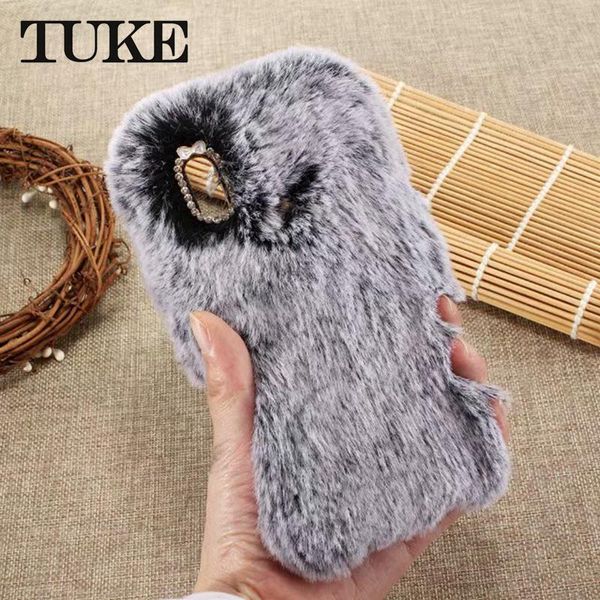 coque fourrure huawei y6 2019