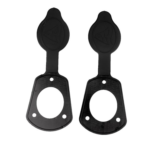 

durable 2 pieces small cap & gaskets for flush mount rod holders marine fishing kayak canoe boat yatch dinghy accessories