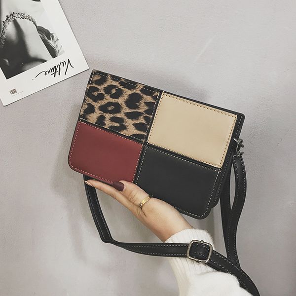 

2018 new style patchwork clutch bags famus designer women ladies cross body purse xinyuanwanggong /11