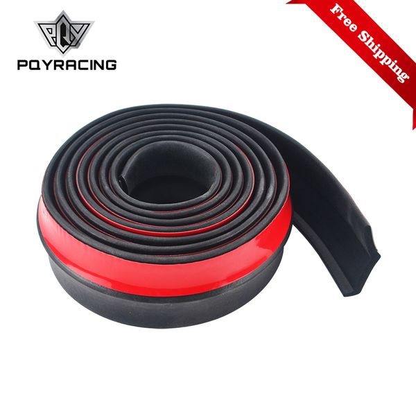Free Shipping 2.5M/ROLL 60MM WIDTH Car Front Bumper Lip Splitter Protector Body Spoiler Valance Chin Rubber FBL51/61