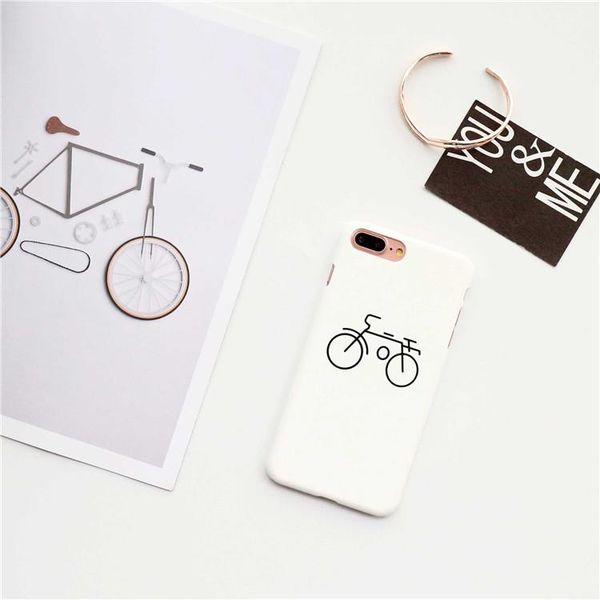 

Bicycle dull poli h hard ca e for iphone7 plu protective back cover for iphone6 6 plu imple tyle ca e for iphone5 5 e