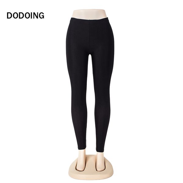 

dodoing fashion pants women breathable slim high waist elastic workout printed color trousers plus size s-3xl, Black;white