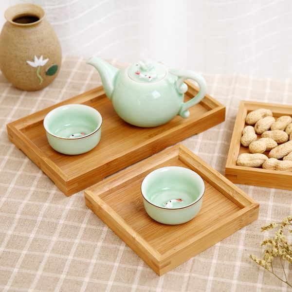 

Chine e tea et bamboo tray rectangular japane e tyle bamboo tea tray olid wood fruit baked tray plate