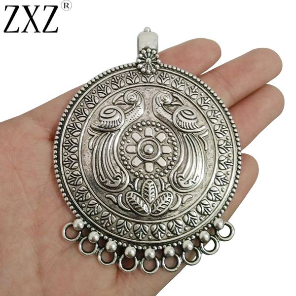 2 x Gold//Silver Large Tribal Boho Multi Strand Connector Charms Pendants Jewelry